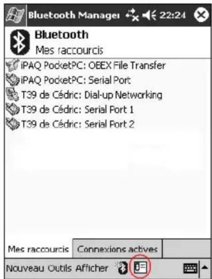 HP iPAQ h1937 - Envoi de cartes de visite - 1