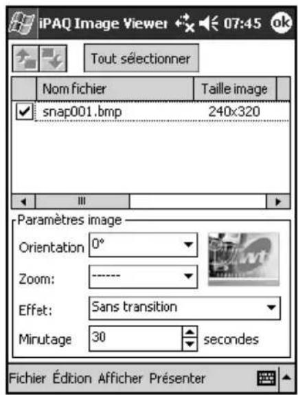 HP iPAQ h1937 - Creation d'une presentation - 1