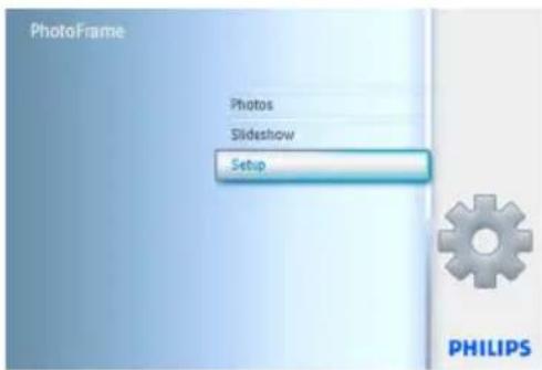 PHILIPS PhotoFrame 10FF2CME - Préference de langue - 1