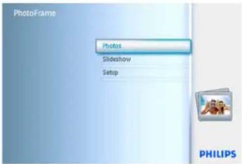 PHILIPS PhotoFrame 10FF2CME - Rotating - 1