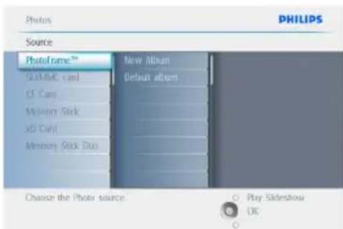 PHILIPS PhotoFrame 7FF2CMI - Copie depuis une carte mémoire - 2