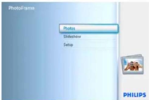 PHILIPS PhotoFrame 7FF2CMI - Accès aux miniatures et navigation - 1