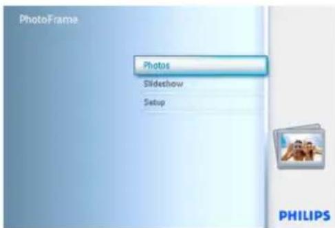 PHILIPS PhotoFrame 7FF2CWO - Copie depuis une carte mémoire - 1