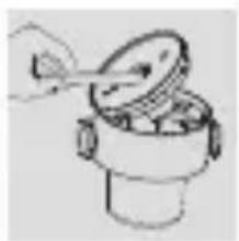 PHILIPS GoZero - Avant d'éliminer le produit, retirez-en la batterie rechargeable (pour les utilisateurs situés dans l'UE). - 2