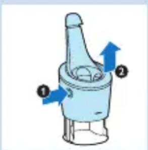 PHILIPS Series 9000 S9712 - De cartridge in het SmartClean-systeem vervangen - 1