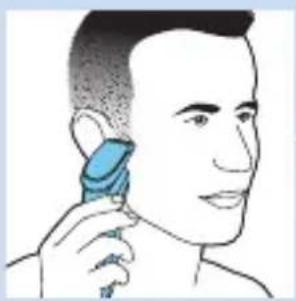 PHILIPS Series 9000 S9712 - Utilisation de la tondeuse - 3