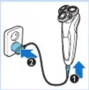 PHILIPS Series 9000 S9712 - Opladen met de adapter - 1
