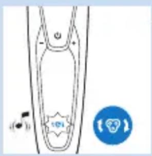 PHILIPS Series 9000 S9712 - Replacing shaving heads - 1