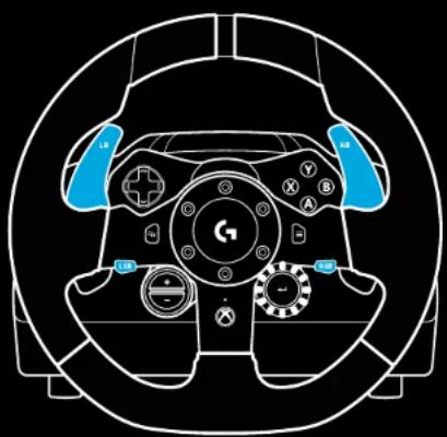 LOGITECH G923 - NASTAVENIE SYSTÉMU DVOJITEJ SPOJKY - 1