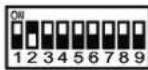 Stairville MFog 2500 - Fonctions en mode de fonctionnement DMX - 3