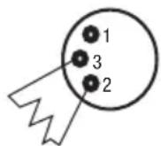 Cameo QSpot 15 W - Asignación de pines: - 1