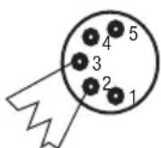 Cameo QSpot 15 W - Steckerbelegung: - 2