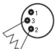 Cameo QSpot 15 W - Configurazione dei connettori: - 1