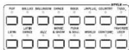KORG Pa900 - Touchez la zone du style à l'écran. la fenêtre "style select" s'affiche. - 2
