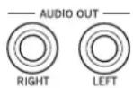 KORG Pa900 - Section AUDIO OUT - 1