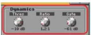 KORG Pa900 - Régler le compresseur et le gate pour la voix. - 1