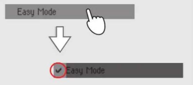 KORG Pa900 - Activer 'easy mode - 4