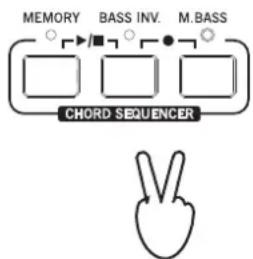 KORG Pa900 - Séquenceur d'accords ('chord sequencer') - 3