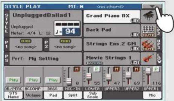 KORG Pa900 - Activer 'easy mode - 1