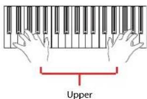 KORG Pa900 - Jouer avec différents sons pour les mains gauche et droite - 7