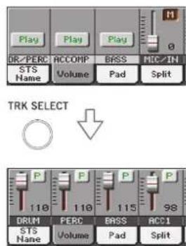 KORG Pa900 - Activer/couper les pistes du style - 5