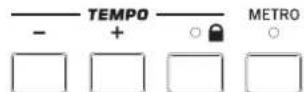 KORG Pa900 - Section tempo - 1