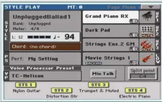 KORG Pa900 - Activer 'easy mode - 5
