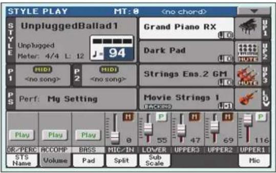 KORG Pa900 - Ajouter des harmonies à la mélodie de la main droite avec la fonction 'ensemble - 8