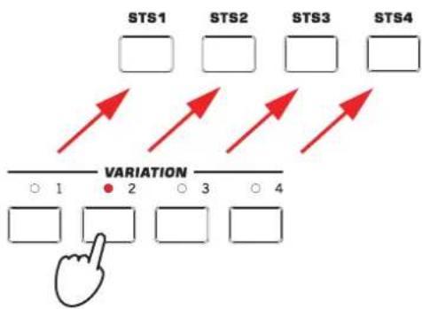KORG Pa900 - Single touch settings (STS) - 5