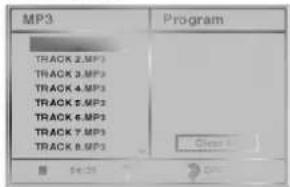 MP3 Program TRACK 2.MP3 TRACK 3.MP3 TRACK 4.MP3 TRACK 5.MP3 TRACK 6.MP3 TRACK 7.MP3 TRACK 8.MP3 Clear