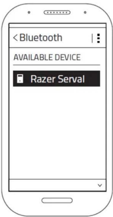 RAZER Serval - SYNCHRONISER AVEC DES TÉLÉPHONES MOBILES ANDROID - 3