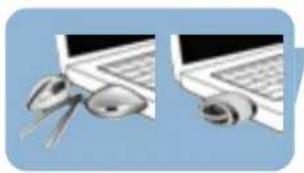 PHILIPS Swarovski FM01SW40 - Anschluss des USB Memory Key an Ihren Computer - 2