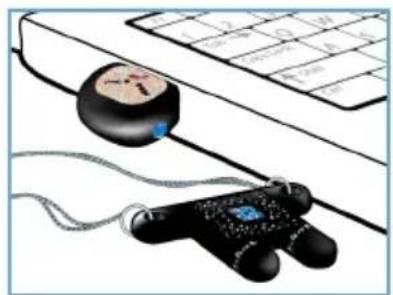 PHILIPS Swarovski FM02SW00 - Inserte el conector USB de la unidad de memoria en uno de los puertos USB del ordenador. - 1