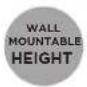 POLK Reserve R900 - Wall Mountable Height Option - 3