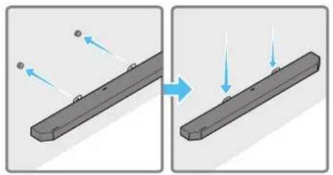 SAMSUNG HWQ950A - Tvirtinimo prie sienos componentai - 11