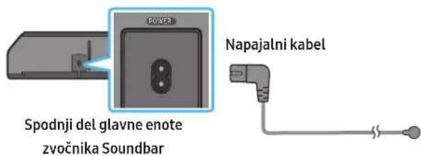 SAMSUNG HWQ950A - Prikljucitev napajanja in enot - 3