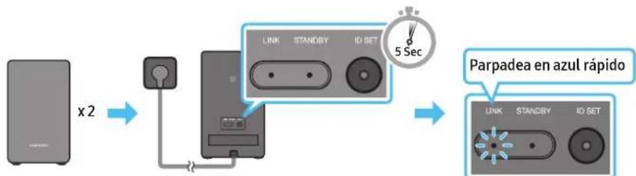 SAMSUNG HWQ950A - Conexión manual del subwoofer o los altavoces triturados - 2