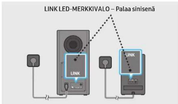 SAMSUNG HWQ950A - Bassokaiuttimen tai surround-kaiuttimien manuaalinen yhdistäminen - 2
