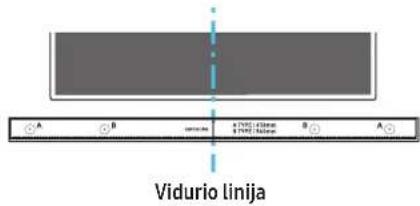 SAMSUNG HWQ950A - Tvirtinimo prie sienos componentai - 6