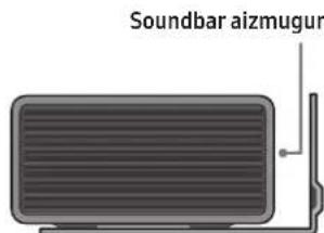 SAMSUNG HWQ950A - Sienas stiprinajuma kronsteins - 6