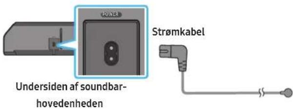SAMSUNG HWQ950A - Tilslutning af strøm og encheder - 1