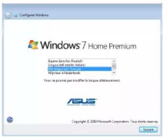 ASUS Eee Slate EP121 - Démarrer pour la première fois - 1