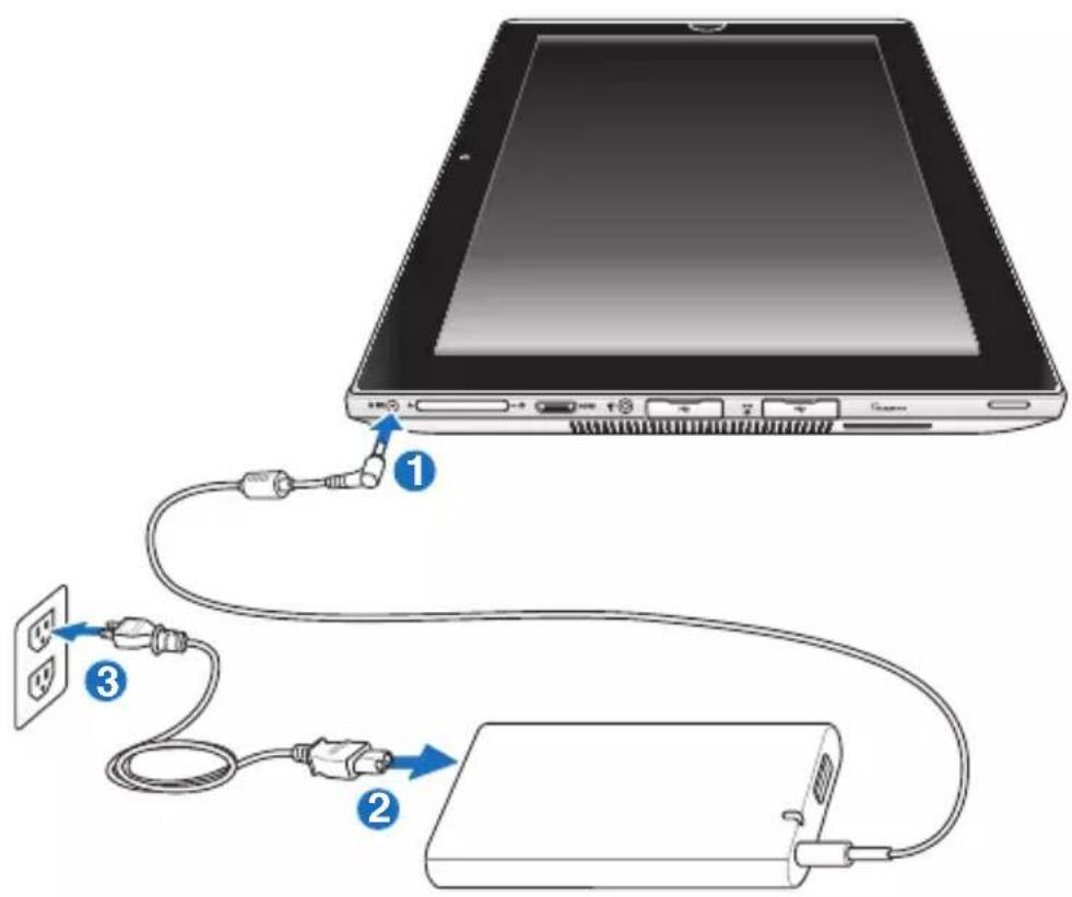 ASUS Eee Slate EP121 - Charger le Eee Slate - 1