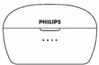 PHILIPS TAT3255 - Voyant LED de batterie sur le boitier de charge - 1
