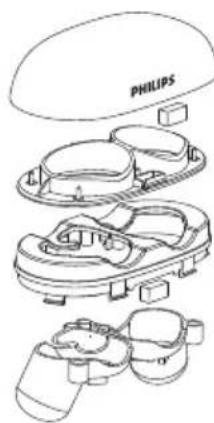 PHILIPS TAT3255 - Retrait de la batterie intégrée - 4