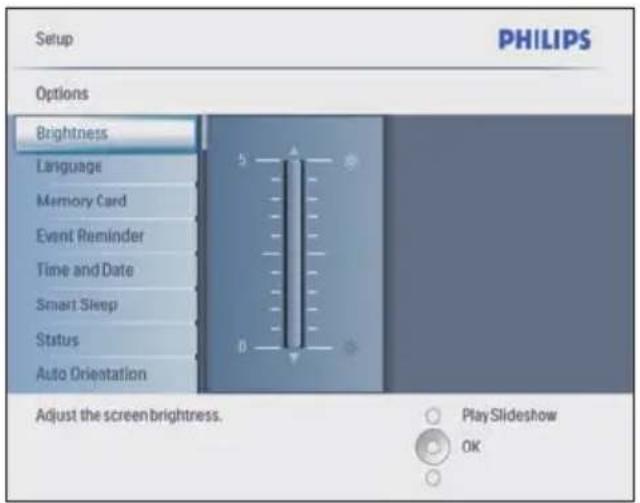 PHILIPS 8FF3CME - Réglage de la luminosité - 1