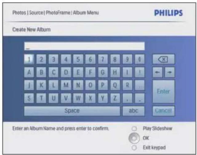 PHILIPS 8FF3CME - Création d'un album de diaporama - 1