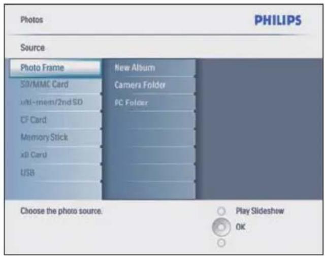 PHILIPS 8FF3CME - Copie de photos vers/depuis le PhotoFrame - 1