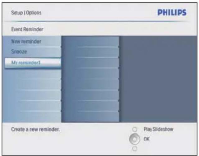 PHILIPS 8FF3CME - Réglage de la date/heure de l'événement - 1