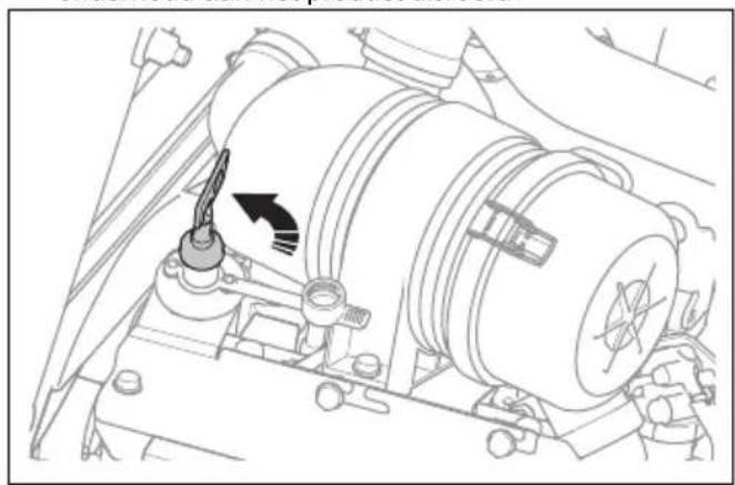HUSQVARNA P 525DX - Motor uitschakelen - 4